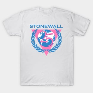 Stonewall 25 Vintage Retro NYC New York Gay LGBT T-Shirt